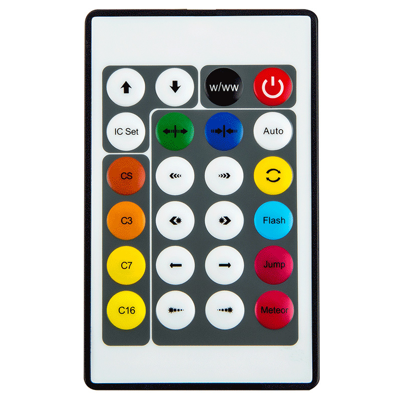 Outdoor RGB LED Strip Light Kit Color Chasing 12V LED Tape Light